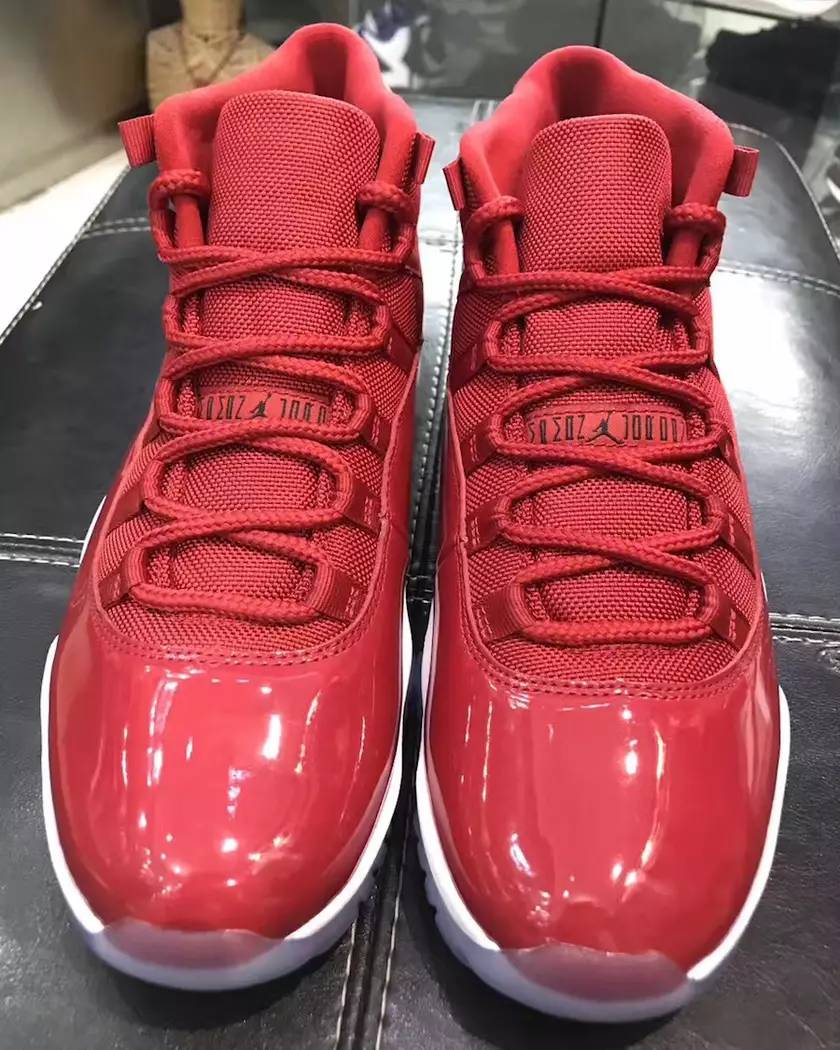 2017 Jordan 11 All Red - Click Image to Close